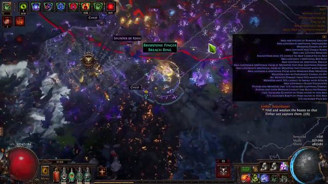 [POE 3.17] Tanky Hexblast (Blackflame) Occultist - mapping showcase смотреть онлайн