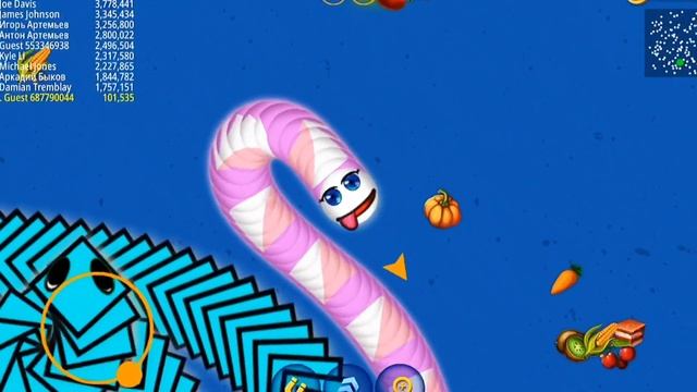 Worms Zone Magic a Slither Snake - Super Snake Trap - Snake Games смотреть онлайн