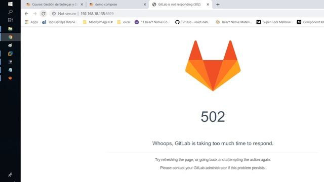 Instalacion Gitlab y Jenkins con docker compose. смотреть онлайн