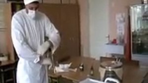 накривання стерильного столу