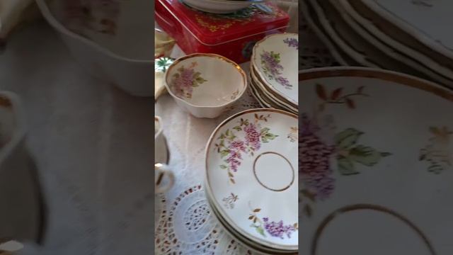 ВОСХИТИТЕЛЬНЫЙ ФАРФОР ДУЛЕВО, ЛЮБИМАЯ ВСЕМИ "СИРЕНЬ"! смотреть онлайн