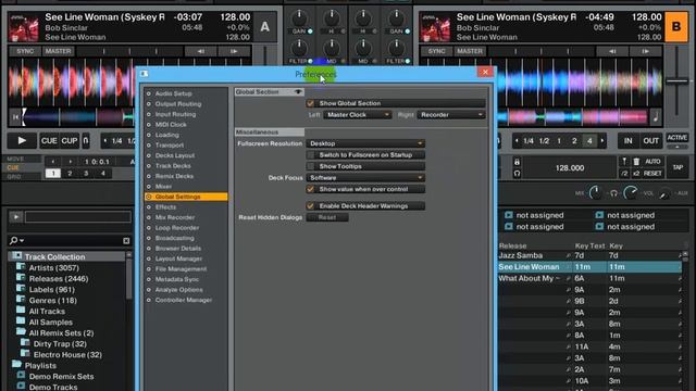 Урок 17 Settings in Traktor Pro 2 6 3 смотреть онлайн