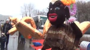 Ростовая кукла Мулатка-шоколадка на детском празднике