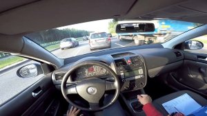 Volkswagen Golf 5 Variant 1.9 TDI Onboard POV GoPro