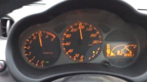Toyota Celica разгон по дороге домой