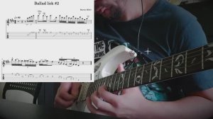 Martin Miller's ballad licks with TAB