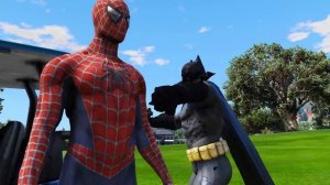 BATMAN and SUPERMAN vs SPIDER-VERSE (Spider-Man 2002, Amazing Spider-Man, Spider-Man MCU)