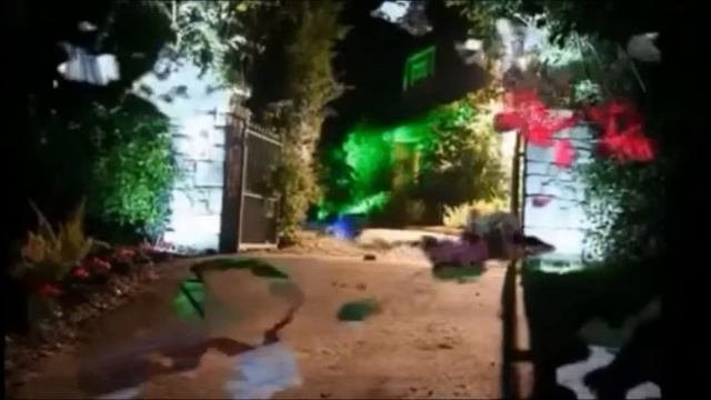 Ландшафтное освещение. Освещение дома. Дизайн освещение.