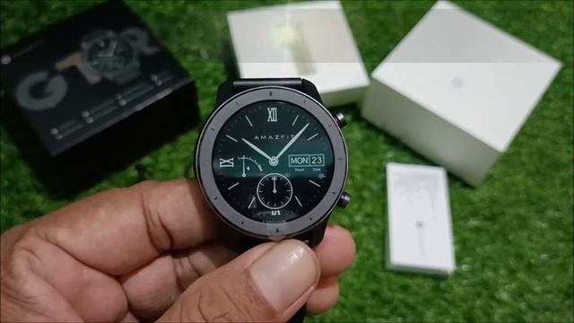 Unboxing Amazfit GTR 42mm. Built In GPS and Amoled Display смотреть онлайн