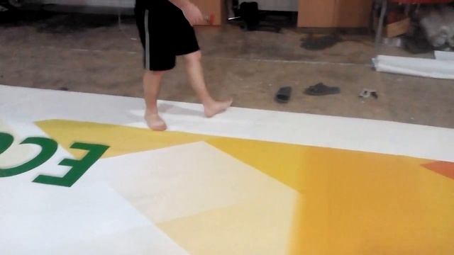 Спайка банерной ткани смотреть онлайн