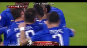 Гол 21′ Перейра:Ювентус - Верона 2 - 0 (Кубок Италии.1/8 финала 15.01.15)