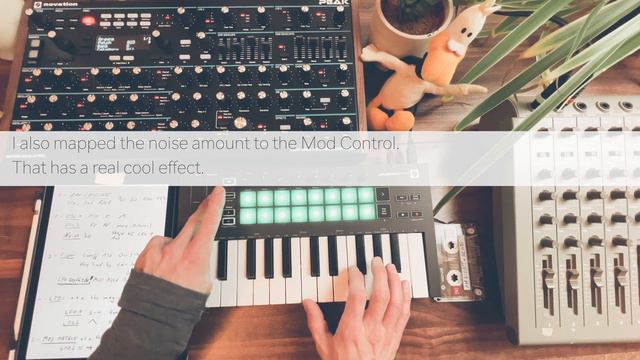 Grainy Ambient Pad With Novation Peak #ambientmusic #novationpeak смотреть онлайн