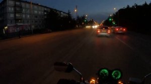 Ночные покатушки Honda VRX 400
