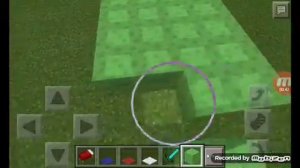 Как сделать настоящий батут в Minecraft Pocket Edition???