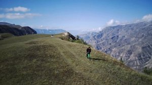 вело покатушки на главном сулакском каньоне. Сулакский каньон со стороны сел Верхний Каранай 1920 м
