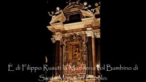 Filippo Rusuti,  Madonna col Bambino, Basilica di santa Maria del Popolo, Roma manortiz