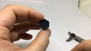 Болт с полной мелкой резьбой M10 x 25 x 1.25 - 10.9 черный