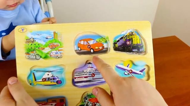 Учим английский с Сашей Лайк  Игры с машинками смотреть онлайн