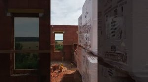 Дом из керамического поризованного блока 440 мм и облицовочный кирпич ч.2