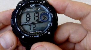 ЧАСЫ ДЛЯ ПЛАВАНИЯ Q&Q M075J004Y НЕЙЛОНОВЫЙ РЕМЕШОК