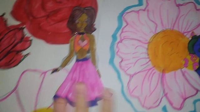 обзор новой бумажной куклы и одежды к ней и не только ??????? смотреть онлайн