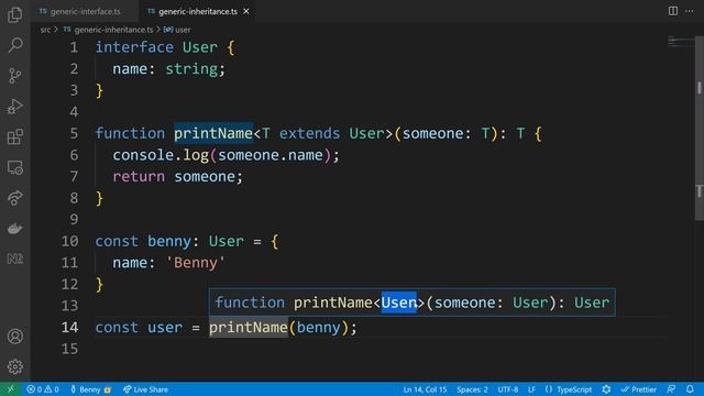 Extending Generic Types in TypeScript
