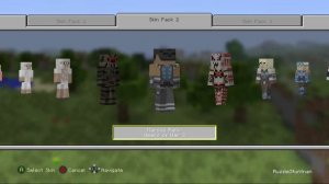 Minecraft Xbox One : Skin Pack 2 ( All Skins Shown )