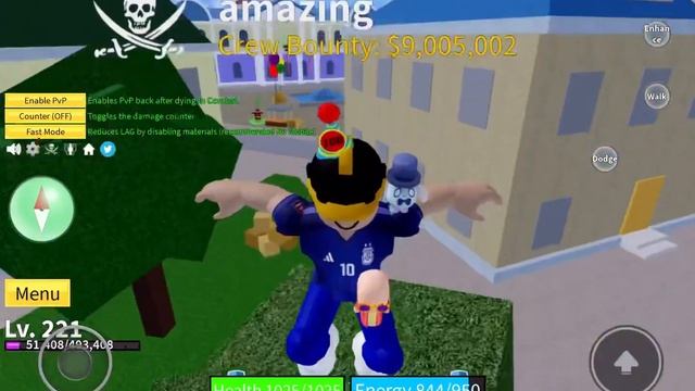 SO I GOT THE PARTY HAT IN ROBLOX BLOX FRUITS смотреть онлайн