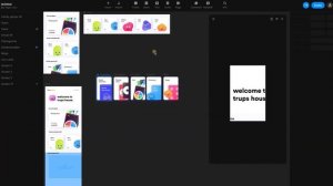 Add HORIZONTAL + VERTICAL SCROLL in home page | How to prototype in Framer Web Free - Episode 5