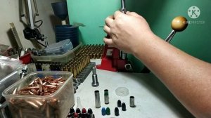 Релоад 345ТК с свинцовыми пулями от Starkin Custom Bullets.