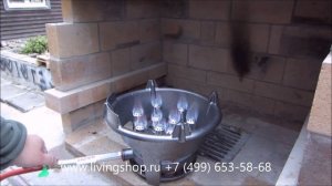 Газовая горелка для печи под вок, казан, на природном газе 9TL-01,9