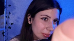 ASMR Макияж Слюнкой, Звуки рта ??? spit painting for relax