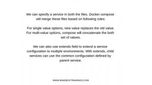 Customize Docker Compose File | #Docker | #DevOpsOnlineTraining | #DevOps |  MindBox Training Onlin