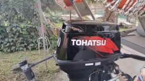 Tohatsu M40D2 starting