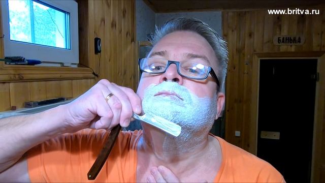 Ролик 164. Обычное (стандартное) бритьё на даче смотреть онлайн