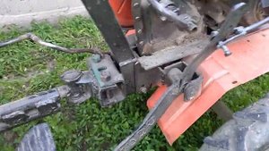 Мотоблок Ока. Переделываем роторную косилку. улучшенный вариант