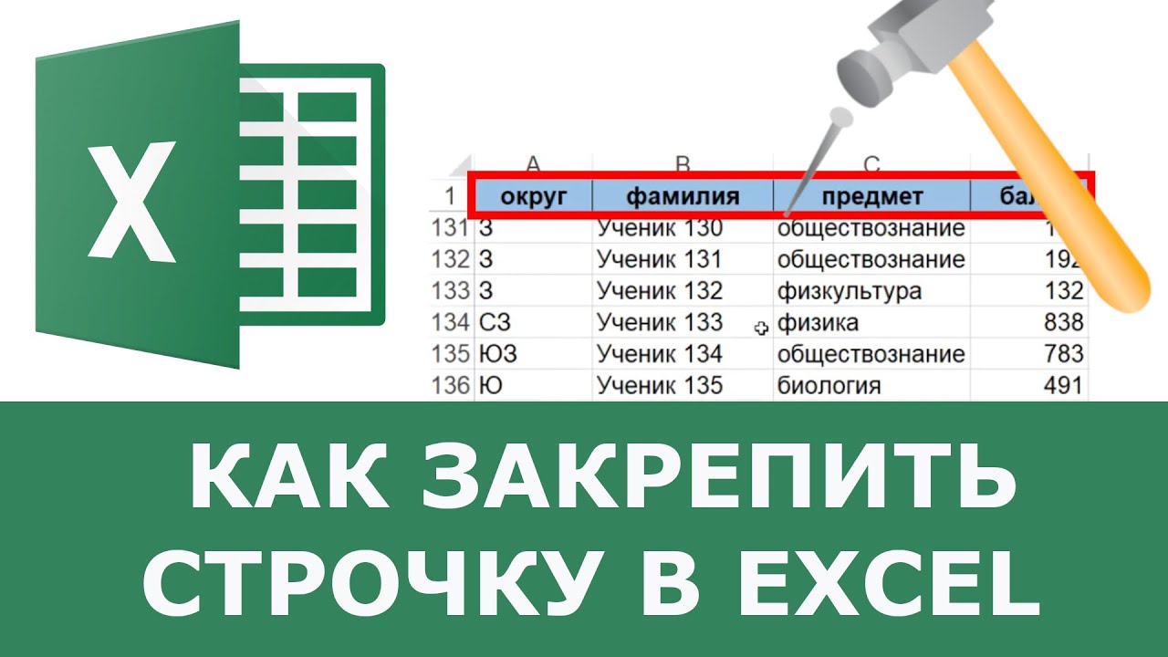 Как закрепить строку в excel при прокрутке. Закрепить первую строку в excel. Как в эксель закрепить верхнюю строку. Как закрепить первые 2 столбца в эксель.