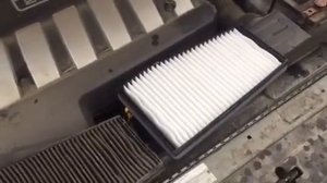 Шевролет Эпика . Замена воздушного фильтра салона.