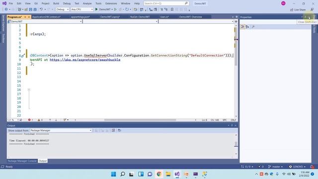 JWT Authorization with Asp.net core 6 in Hindi || Integration of JWT in asp.net core 6 version смотреть онлайн