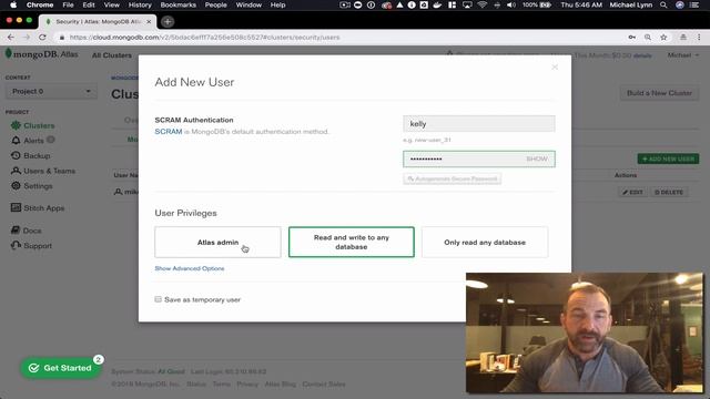 MongoDB Hackathon Guide Step 3 - Add a Database User смотреть онлайн