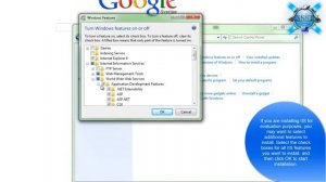 Installing IIS 7 on Windows Vista and Windows 7