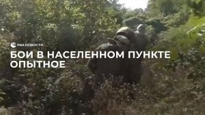 Бои в населенном пункте Опытное (ДНР)