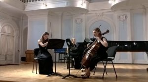 Д.Шостакович. Трио №2 ми минор для скрипки, виолончели и фортепиано, соч. 67, 1 и 2 части