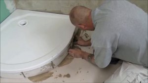 Установка душевой кабины