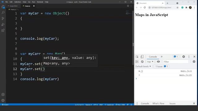 JavaScript Maps Tutorial | Maps In JavaScript | JavaScript Map Explained | JavaScript | Simplilearn