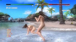 Dead or Alive 5 LR Nude Mod | Hitomi vs Kasumi