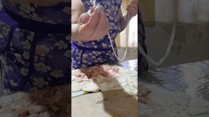 Рулет из требухи(рубец).