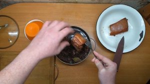 Грудинка в луковой шелухе