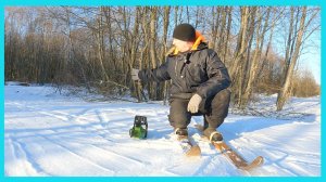 Пока в мучительных ожиданиях, с пилой на лыжах, оценка снегоуборщику и деревенские будни!