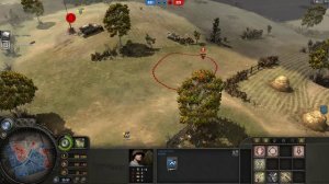 Company of Heroes 1 - 1х1 - Рекомендую 2-й бой против грамотного вермахта